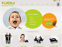 Tablet Screenshot of fudu.sk